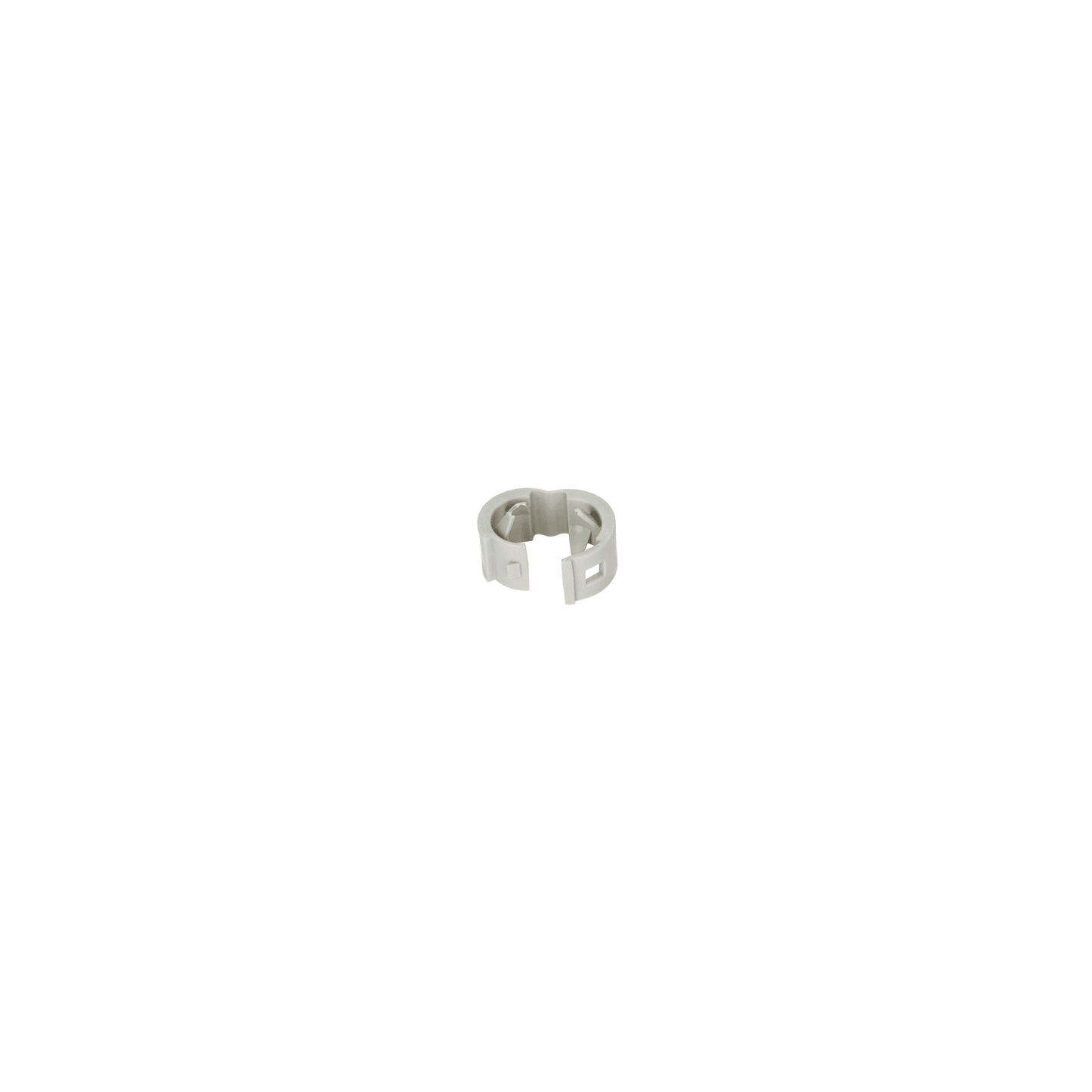 Kit de 25 Clips de Identificaci�n Para Patch Cords, Compatible con Di�metros de 4.7 a 7.8 mm (0.19 a 0.31 Pulgadas), Color Gris