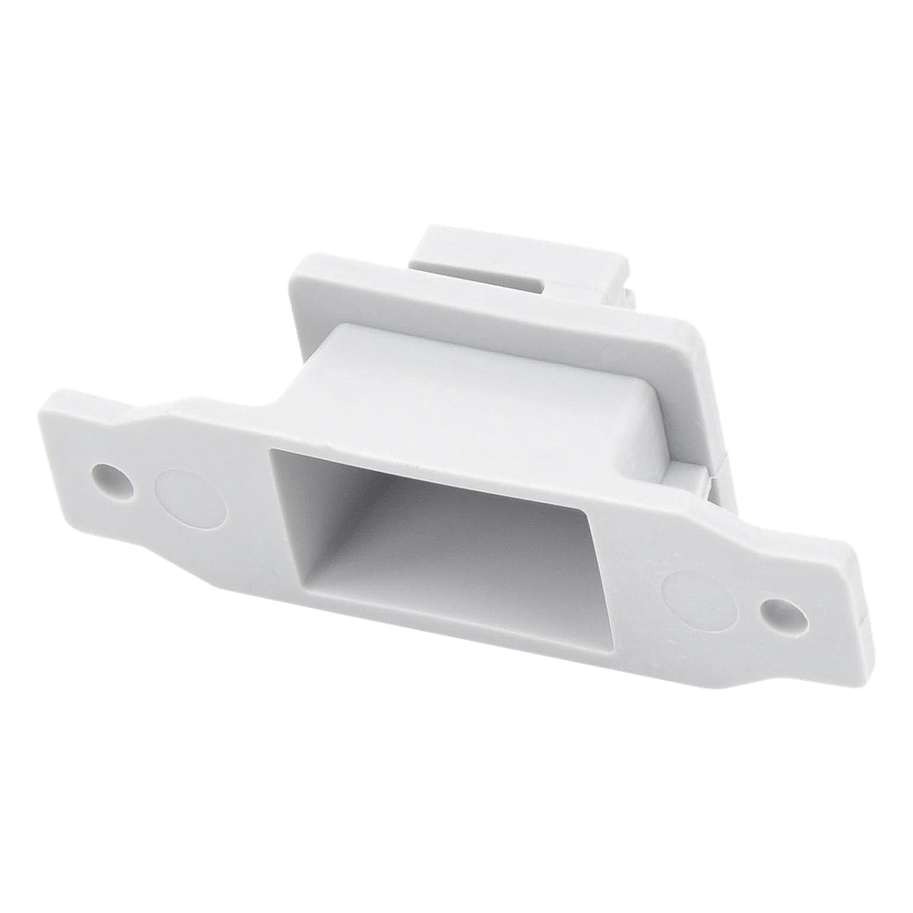 Aislador de Paso Gris Reforzado para Cercos Eléctricos / Aislamiento hasta 18 kV / Resistente a Clima Extremo / Polipropileno y Policarbonato