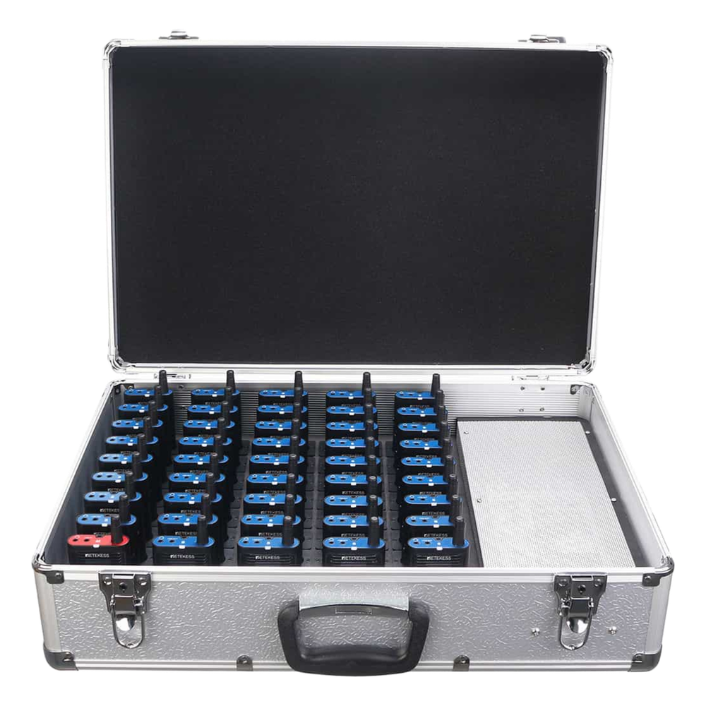 Estuche de Carga Portátil / 45 Ranuras / Sistema de Guía Turística TT126 / Compatible con TT126E / Carga Simultánea / Organización Eficiente