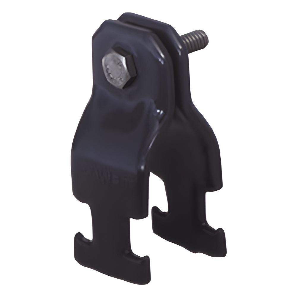 Abrazadera Unicanal con Recubrimiento de PVC de 3/4" (19 mm).