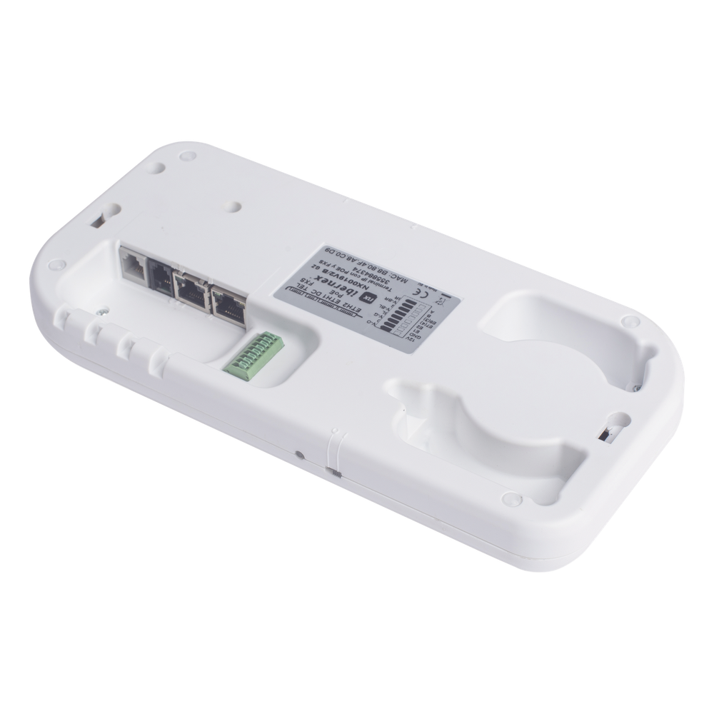Terminal Hospitalaria IP NX0019/B / Código Azul / PoE / RFID 125 kHz / VoIP SIP / Ibernex