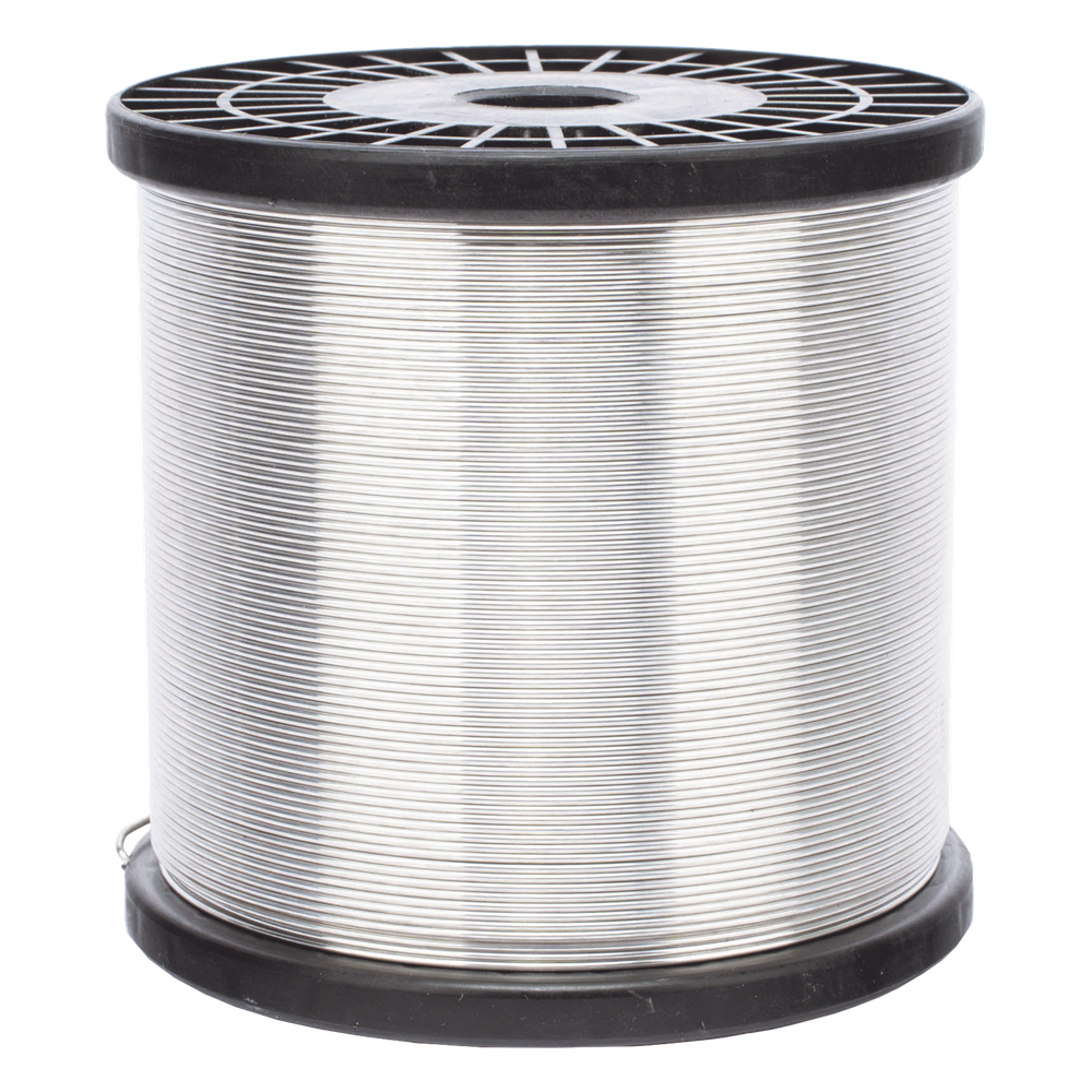 Alambre de Aluminio Reforzado / Intemperie / Ideal para Cercas Electrificadas / Calibre 16 - 500mts
