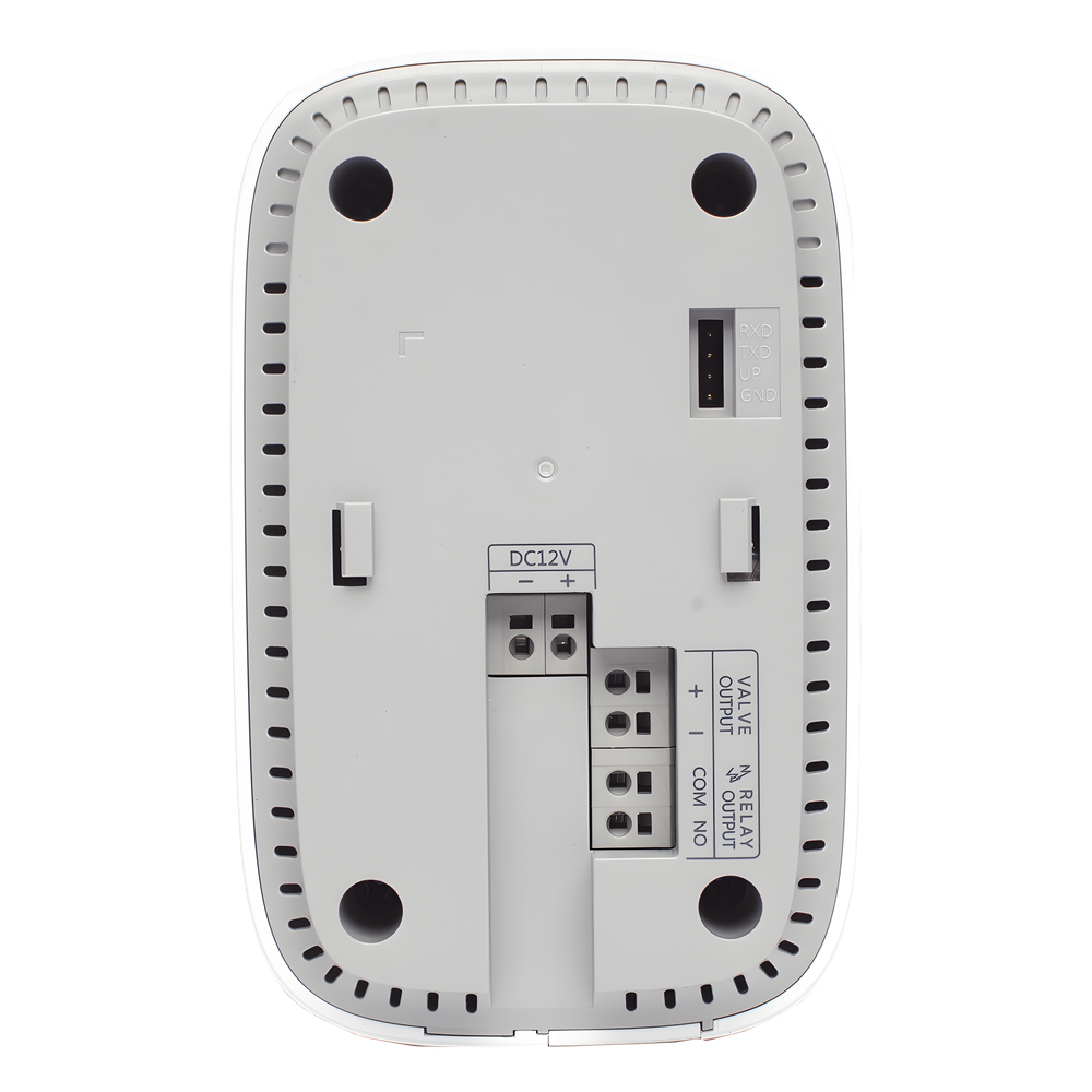 (HikFire) Detector de Gas Natural Metano (CH4) / Alarma Temprana / Salida para cierre de Válvula y/o activación de Ventilador / Protección IP30 / Alarma de 70dB a 115dB a 1 metro de distancia
