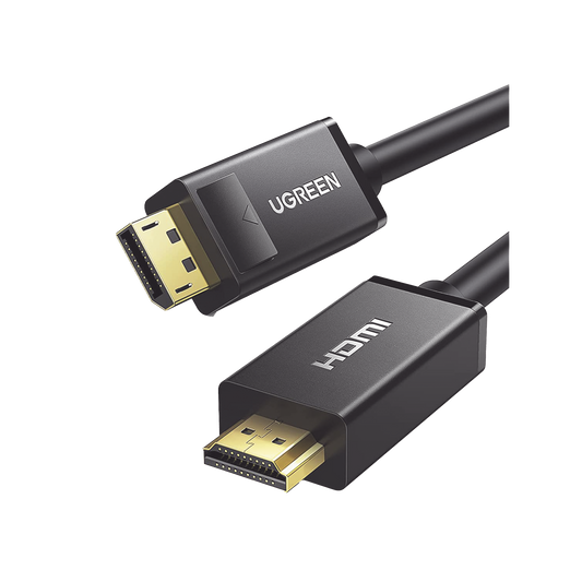 Cable DP Macho a HDMI Macho / Longitud 3 Metros (9.84 Pies) / Soporta 4K@30Hz / Soporta 3D / Cobre Esta�ado 28AWG / Blindaje Interno M�ltiple / Transmisi�n Unidireccional / Bot�n de Liberaci�n / Chip de �ltima Generaci�n