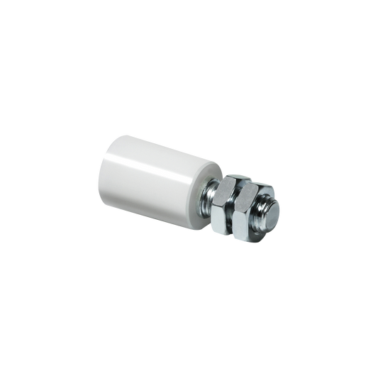 230 - Rodillo de Nylon 25 MM  / Cuerpo de Acero Galvanizado