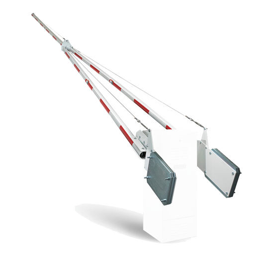 Brazo Tubular de Aluminio de 27 ft Para Barreras Doorking 1602