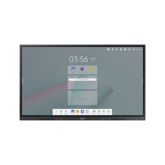 Pantalla tactil interactiva 65" Android 13 / Touch tipo IR / UHD / 350 nits / HDMI / USB / USB-C / WIFI / RJ45