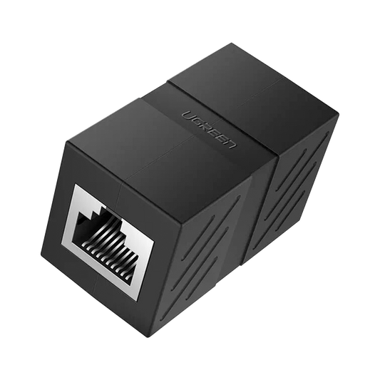 Acoplador (Extensor de Cable Ethernet RJ45 a RJ45) | 1000Mbps | Compatibilidad con Cat7 Cat6A Cat6 Cat5e | Compatible con POE | Ign�fugo | ABS