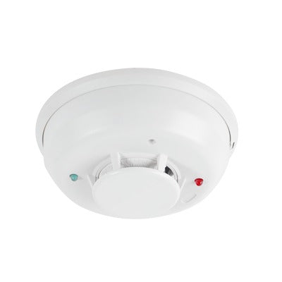 Detector de humo fotoeléctrico-térmico combinado de 4 hilos con sirena y relevador Forma C, serie i3
