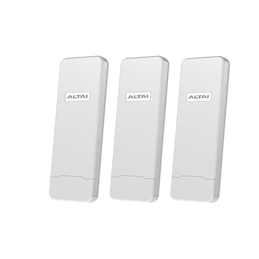 Kit WiFi para Hotspot Comunitario (3 AP) / Cobertura hasta 800 m / Nube Gratuita / Ideal para Iniciar WISP / 128 Usuarios por AP