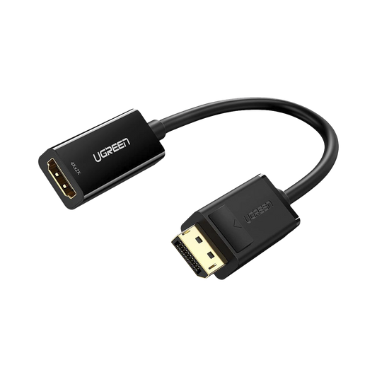 Convertidor DisplayPort a HDMI 4K| 3D | HDR | Blindaje Interno | Bot�n Liberador | Carcasa de ABS | Plug & Play | CE, FCC, RoHS | Cable de 25 cm (9.84 Pulgadas).