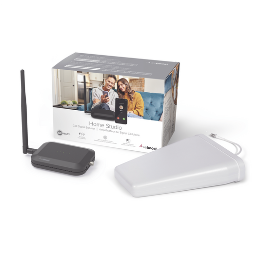 KIT de Amplificador de Señal Celular Home Studio/ Datos 2G, 3G, 4G / Llamadas / Mejora la señal para cubrir hasta 60 m² como una habitación, casa pequeña o departamento.
