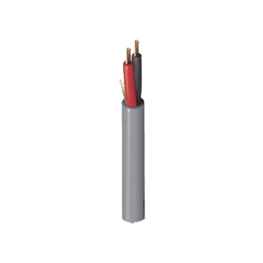 Bobina de 305 Metros (1000 Pies) de Cable / 2 x 16 AWG / Color Gris / Para Aplicaciones Multi Prop�sito, Seguridad, Control de Acceso, Audio.