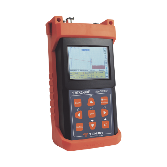 OTDR para Pruebas en Enlaces de Fibra �ptica, Lambdas 1310/1550/1625 nm / Prueba Fibra Viva