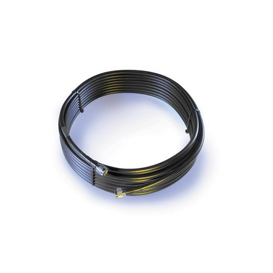 Jumper Coaxial con Cable Wilson-400 | Conector N Macho en los Extremos | 22.86 Metros (75 Pies) de Longitud.