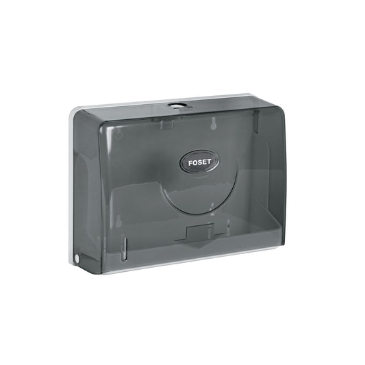 Dispensador junior p/toallas de papel, humo, Basic