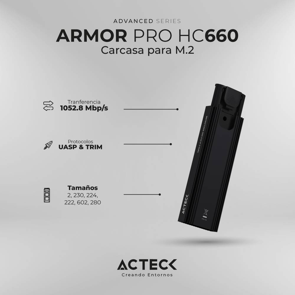 Enclosure ACTECK HC660 - Vista 3