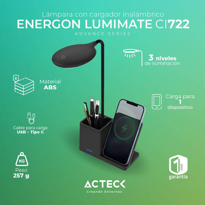 Cargador  ACTECK CI722 - Vista 3