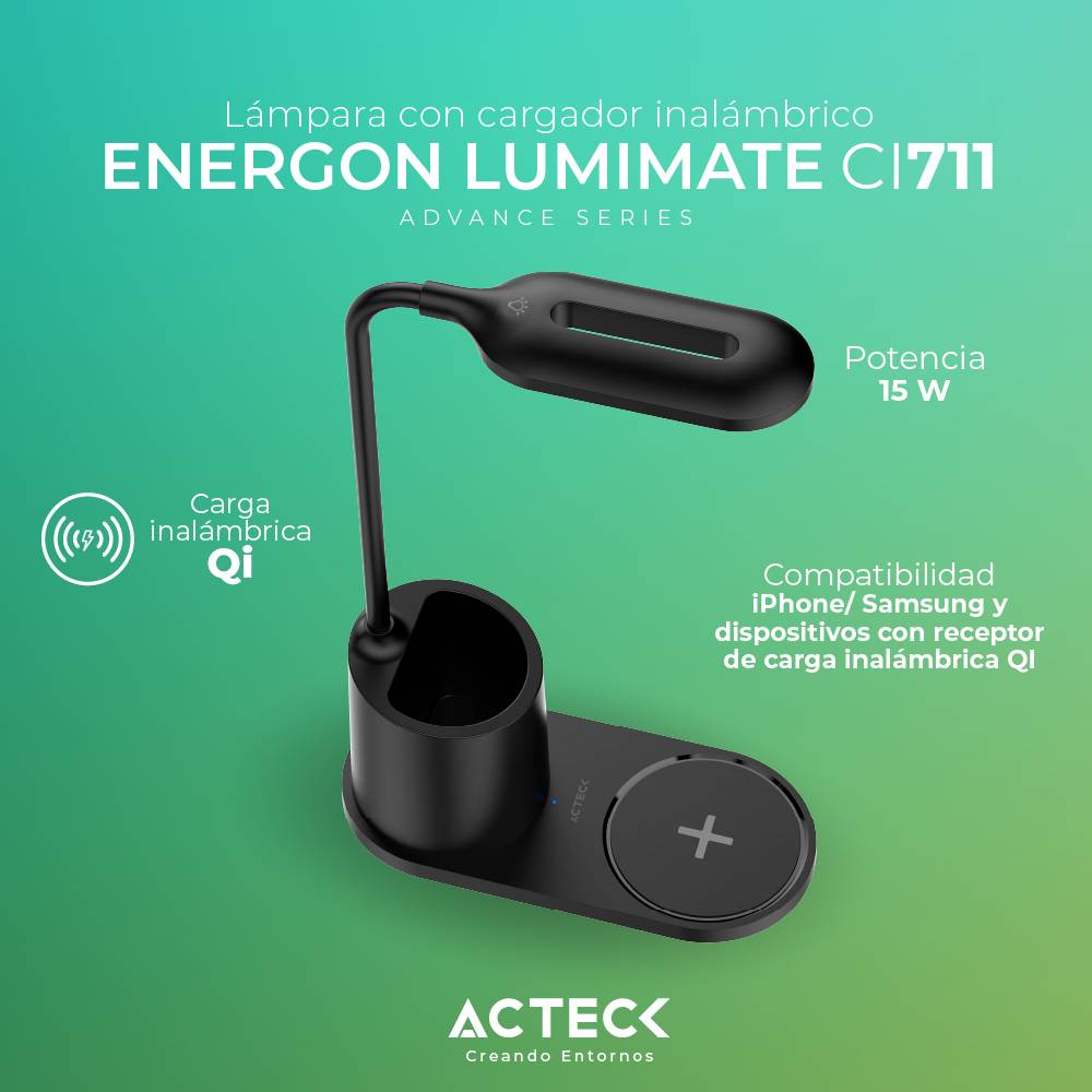cargador ACTECK CI711 - Vista 2