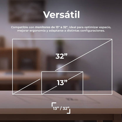 Soportes para Monitores ACTECK ENFORCE MOTION SM727 - Vista 4