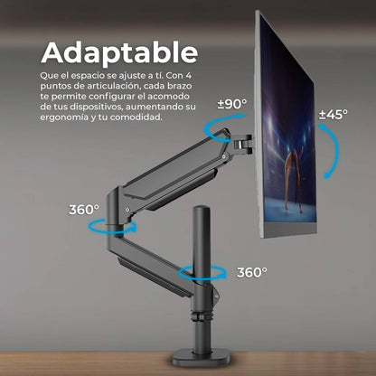 Soportes para Monitores ACTECK ENFORCE MOTION SM718 - Vista 3