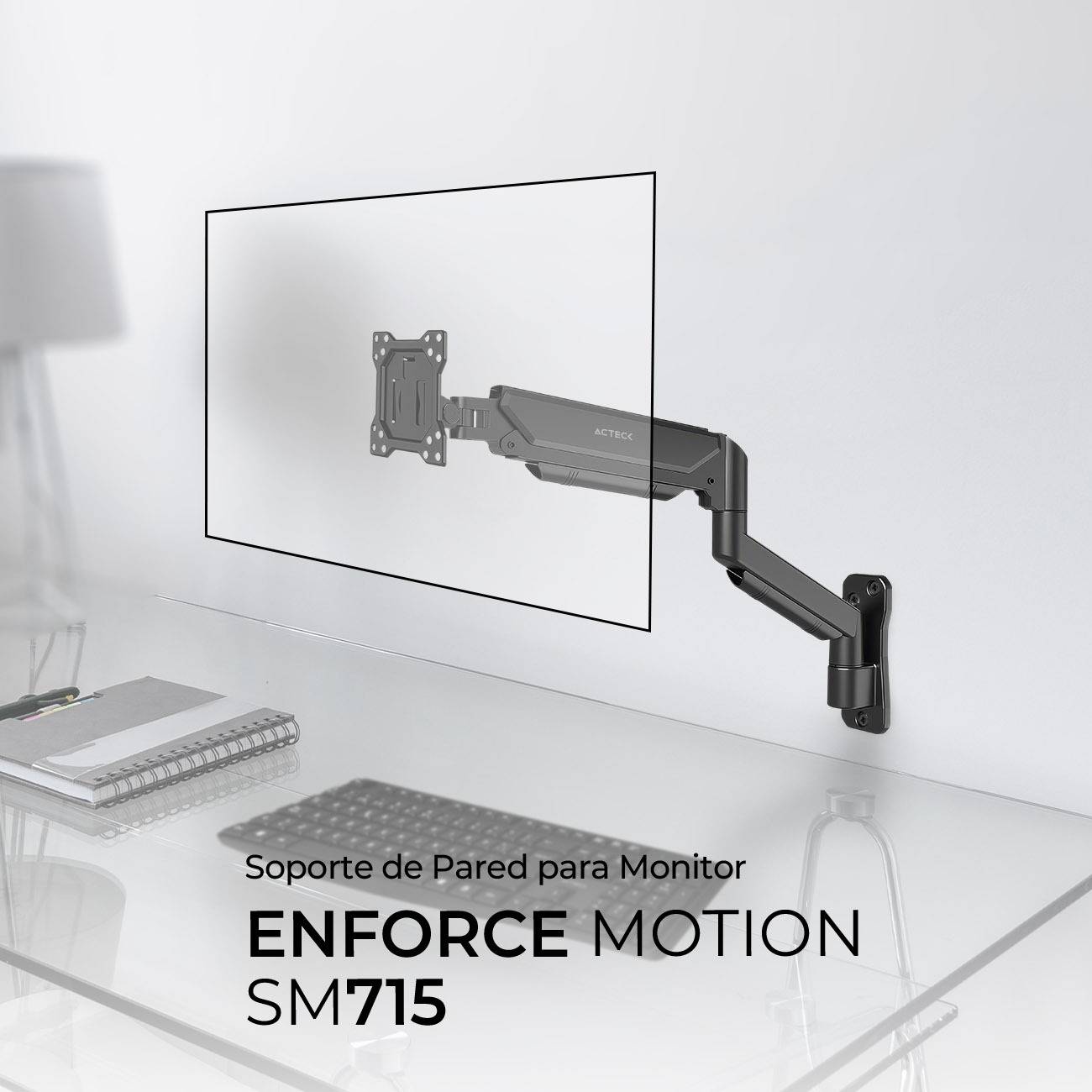 Soportes para Monitores ACTECK ENFORCE MOTION SM715 - Vista 2
