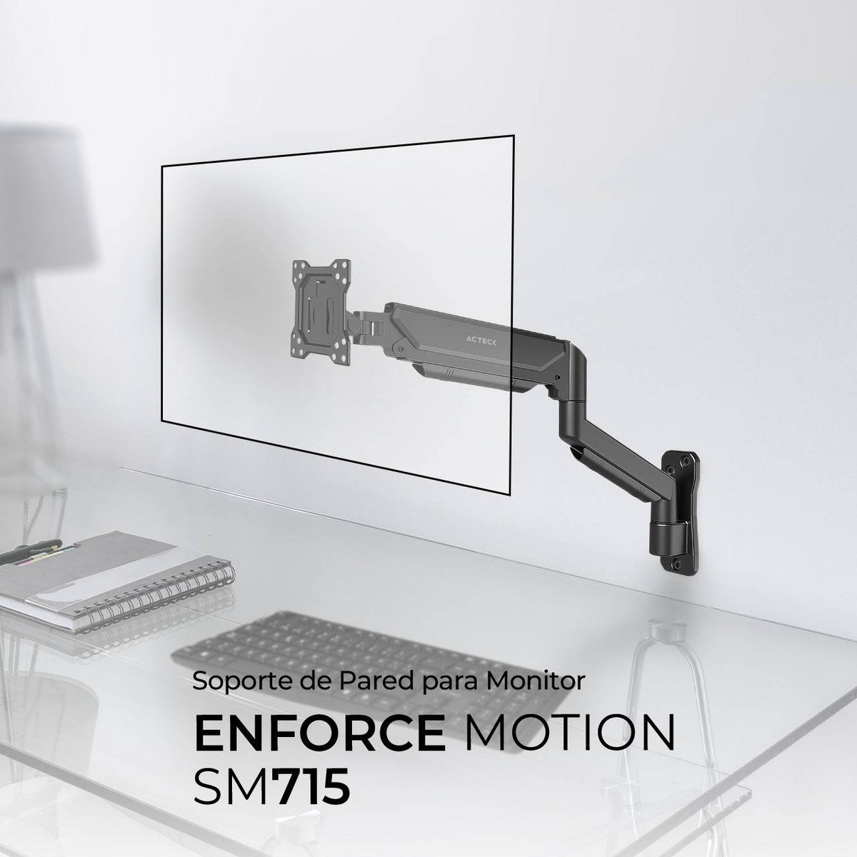 Soportes para Monitores ACTECK ENFORCE MOTION SM715 - Vista 2