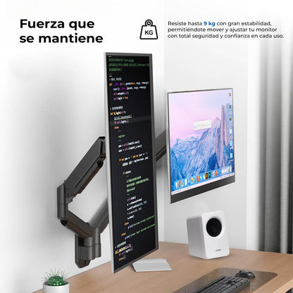 Soportes para Monitores ACTECK ENFORCE MOTION SM725 - Vista 3