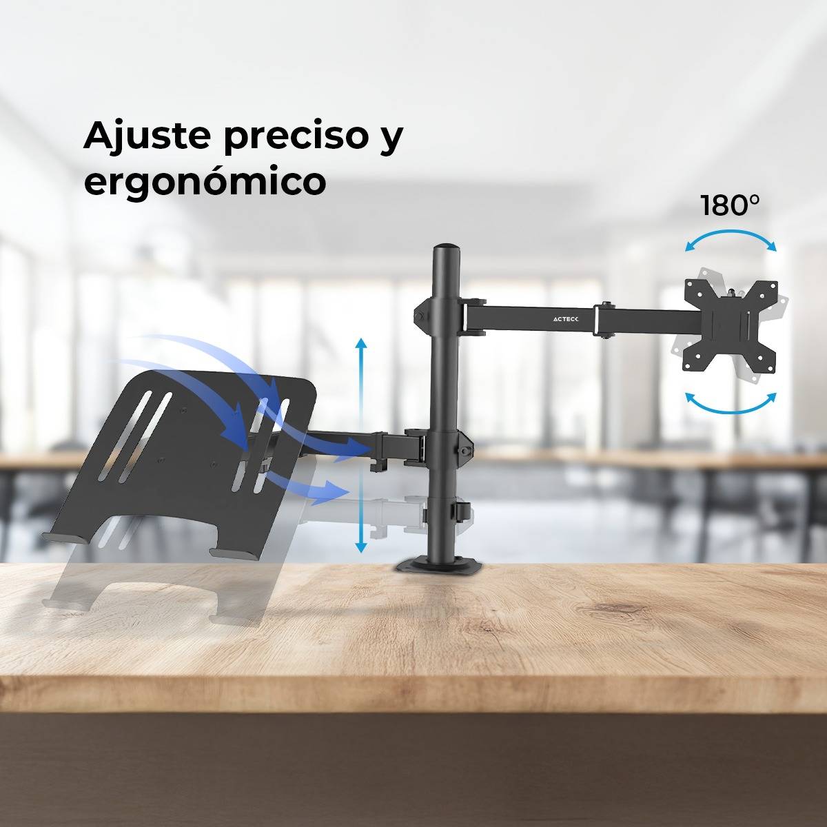 Soportes para Monitores ACTECK ENFORCE ZONE SM525 - Vista 2
