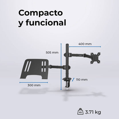 Soportes para Monitores ACTECK ENFORCE ZONE SM525 - Vista 3