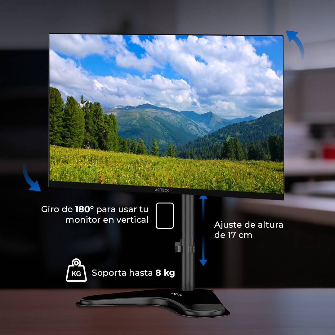 Soportes para Monitores ACTECK ENFORCE ZONE-B SM510 - Vista 3