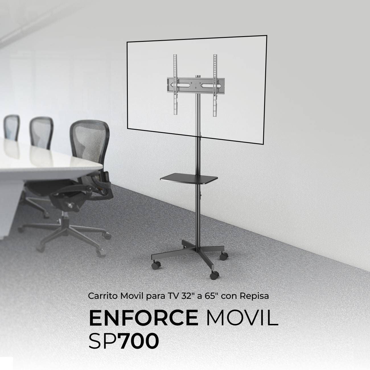 Soporte para TV ACTECK ENFORCE MOVIL SP700 - Vista 2