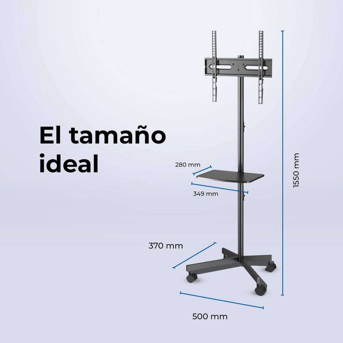 Soporte para TV ACTECK ENFORCE MOVIL SP700 - Vista 3