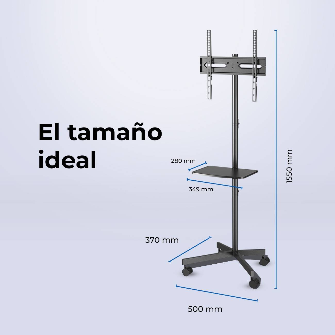 Soporte para TV ACTECK ENFORCE MOVIL SP700 - Vista 3