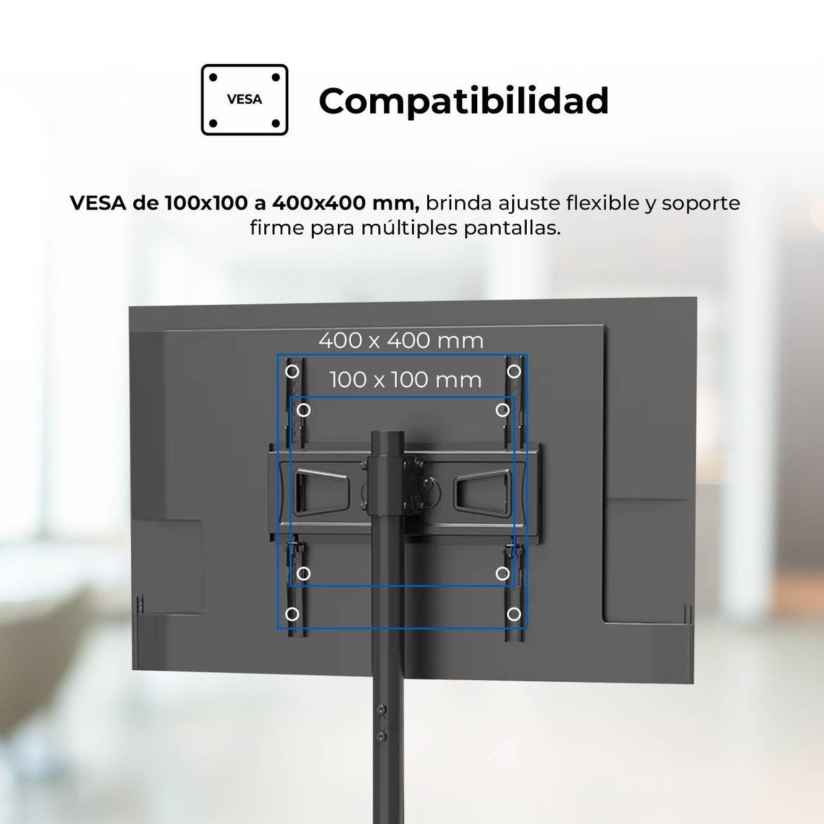 Soporte para TV ACTECK ENFORCE MOVIL SP700 - Vista 4