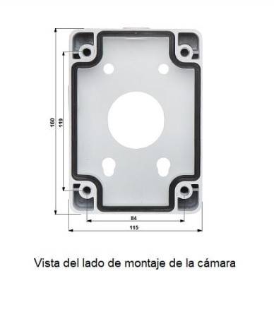 Caja de Conexiones Dahua Technology DH-PFA120 - Vista 2