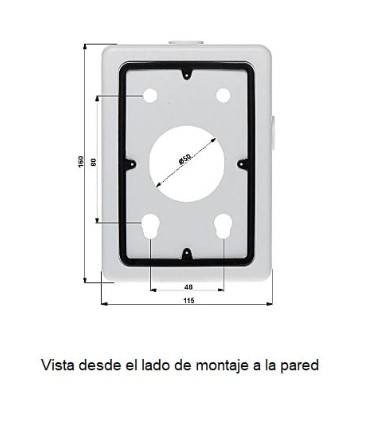 Caja de Conexiones Dahua Technology DH-PFA120 - Vista 3