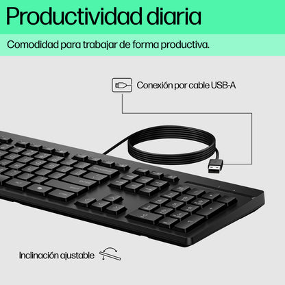 Teclado HP AY2Y7AA#ABM - Vista 2