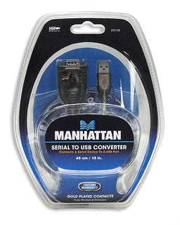Convertidor de USB a Serial MANHATTAN 205146 - Vista 4