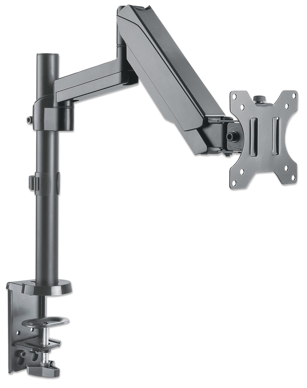 Soporte universal de pared para monitor MANHATTAN con pistón a gas,Soporta un monitor de 17 - Vista 3