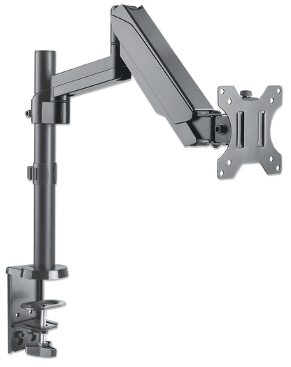 Soporte universal de pared para monitor MANHATTAN con pistón a gas,Soporta un monitor de 17 - Vista 3