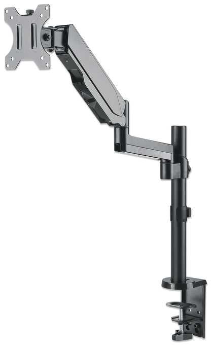 Soporte universal de pared para monitor MANHATTAN con pistón a gas,Soporta un monitor de 17 - Vista 5
