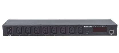 Barra Multicontactos INTELLINET 8 salidas para montaje en rack de 19" - Vista 3