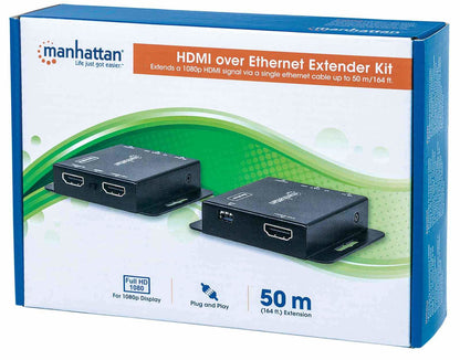 Kit extensor de HDMI sobre Ethernet MANHATTAN 207584 - Vista 2