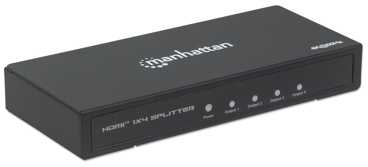 Video Splitter HDMI 4k@60Hz  MANHATTAN 207805 - Vista 2