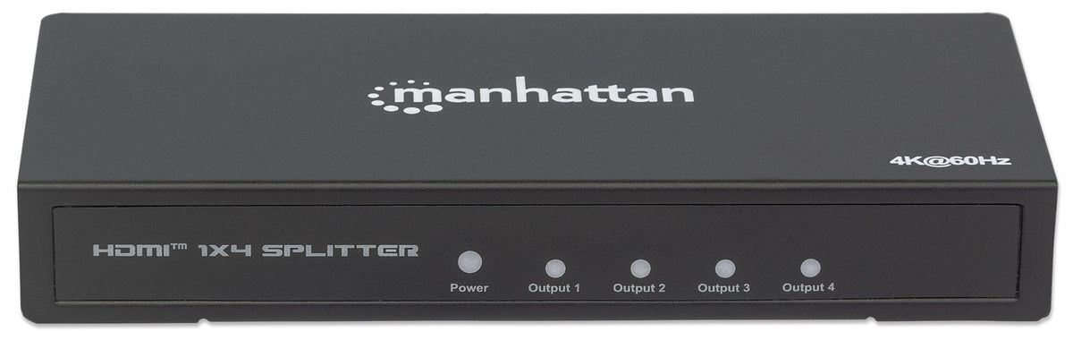 Video Splitter HDMI 4k@60Hz  MANHATTAN 207805 - Vista 3