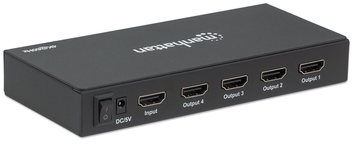 Video Splitter HDMI 4k@60Hz  MANHATTAN 207805 - Vista 6