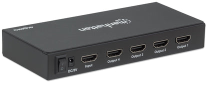 Video Splitter HDMI 4k@60Hz  MANHATTAN 207805 - Vista 6