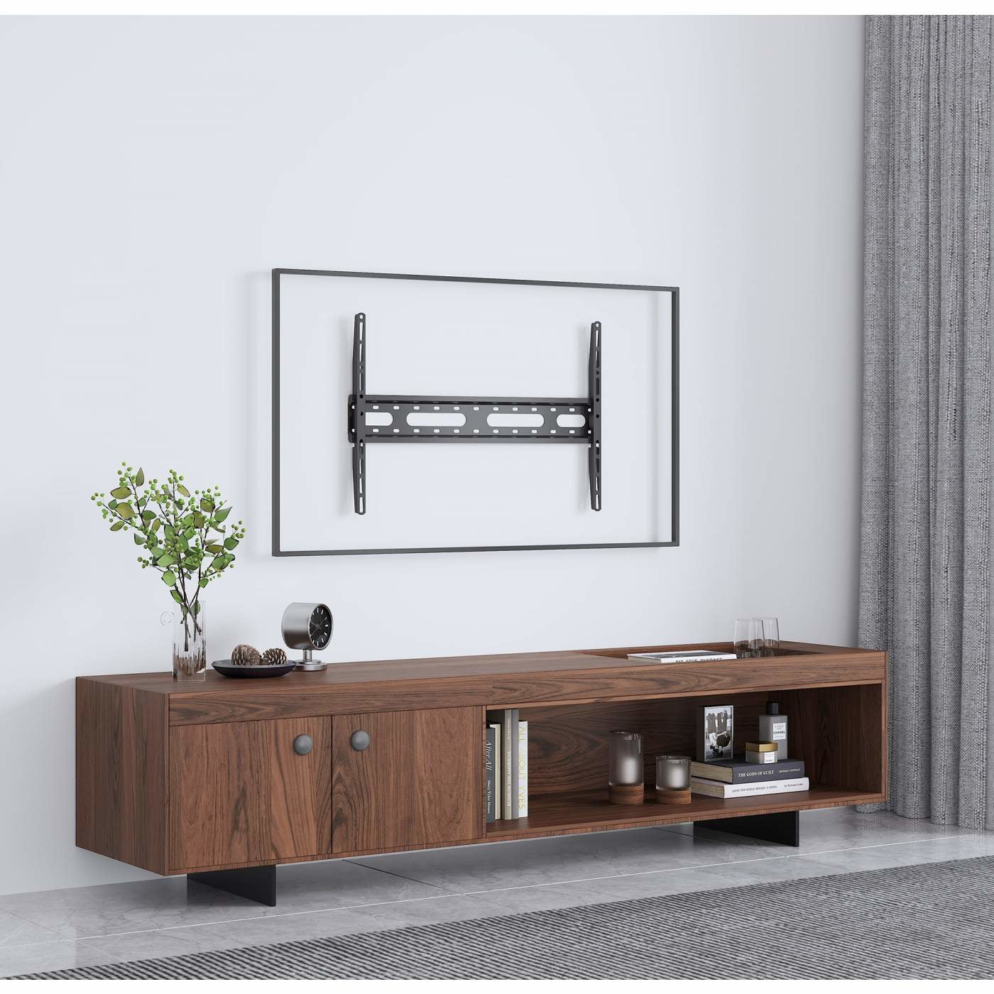 Soporte Fijo de Bajo Perfil para TV MANHATTAN 462273 - Vista 9