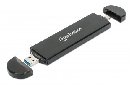 Gabinete USB a SDD MANHATTAN 130639 - Vista 3